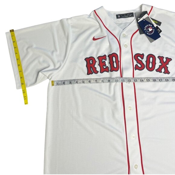 Boston Red Sox Nike Hernandez Jersey XL White & Red Unisex 100% Polyester - Picture 13 of 14